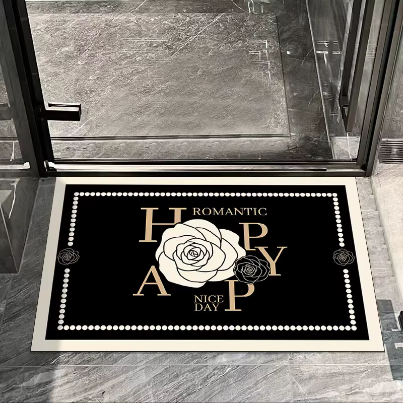VIKAMA Tapis de sol pour porte de salle de bain