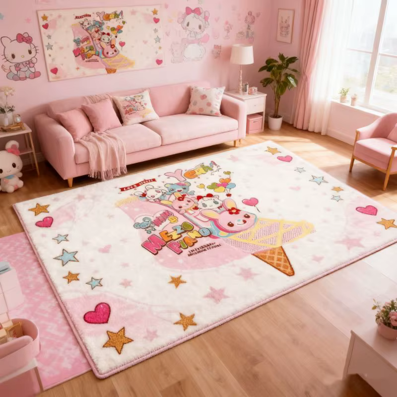 Tapis de chevet de dessin animé japonais Mp