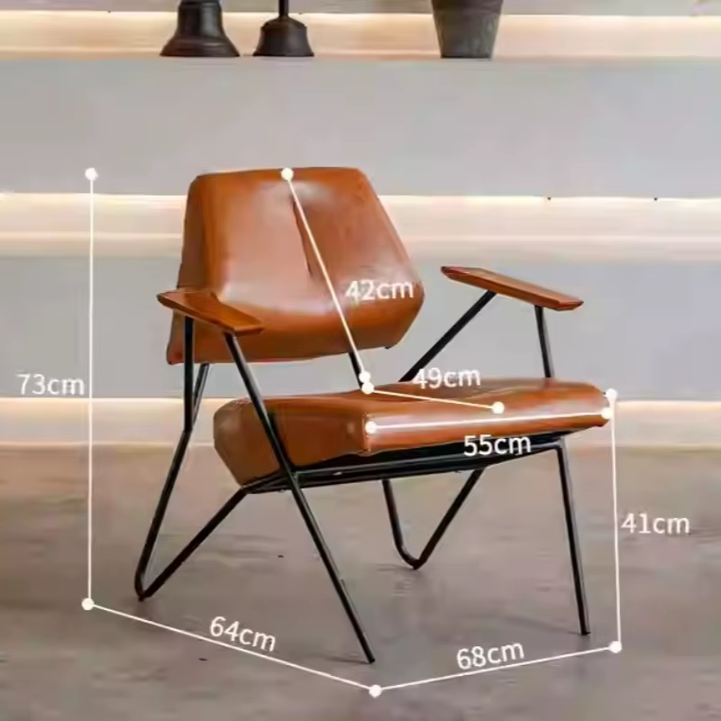 Café Vintage chaise basse Style industriel rétro