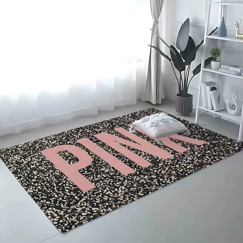 Tapis de luxe moderne VIKAMA: tapis de sol décoratif en velours doux