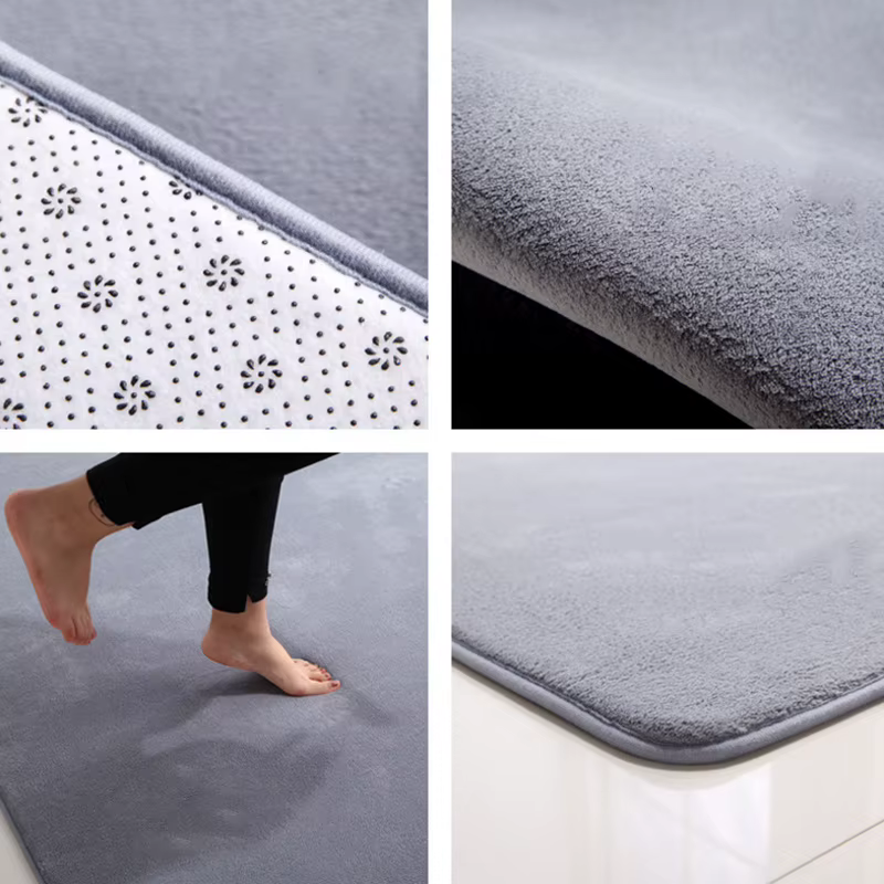 Tapis de salon en polaire insonorisé non ald