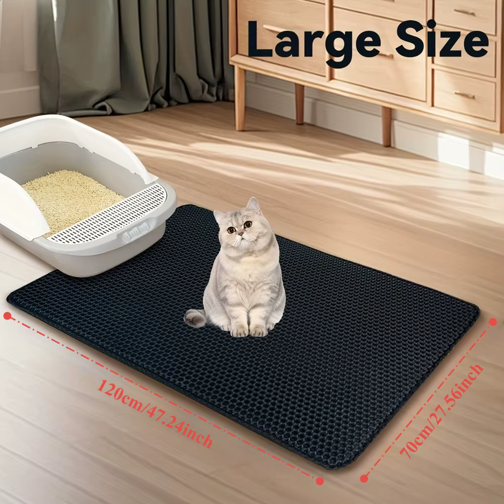 Tapis de litière pour chat