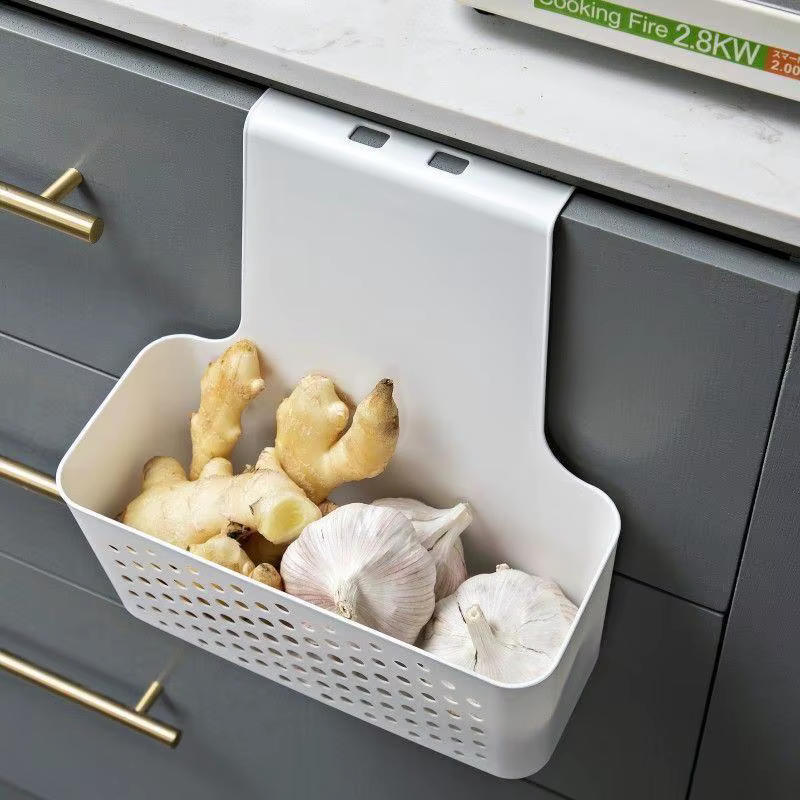 ㈅ Étagère et boîte de rangement intérieures pour porte d'armoire de cuisine, crochet de suspension derrière la porte, paniers pour porte d'armoire de cuisine