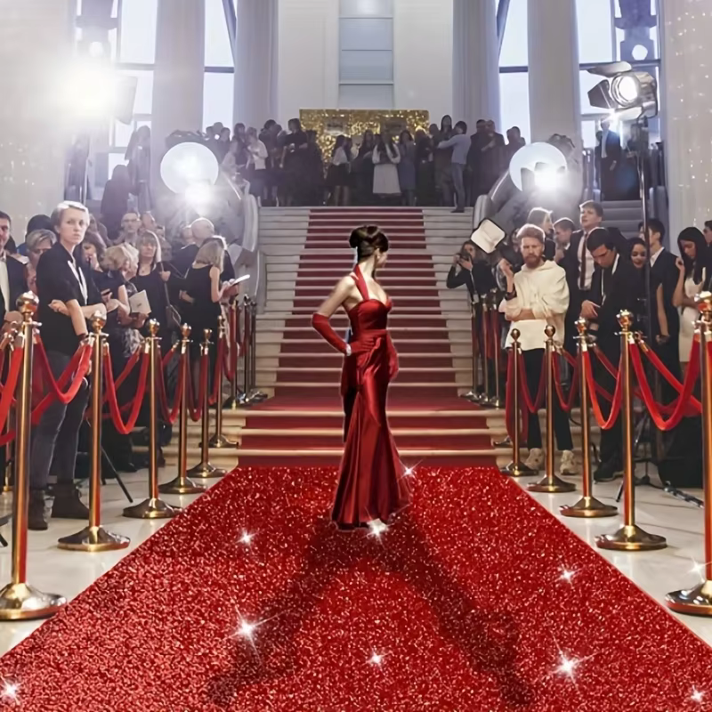 Tapis rouge de mariage