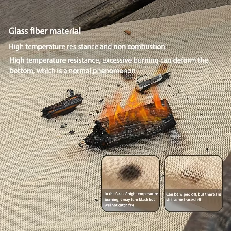 Tapis de Protection contre l'incendie pour Barbecue
