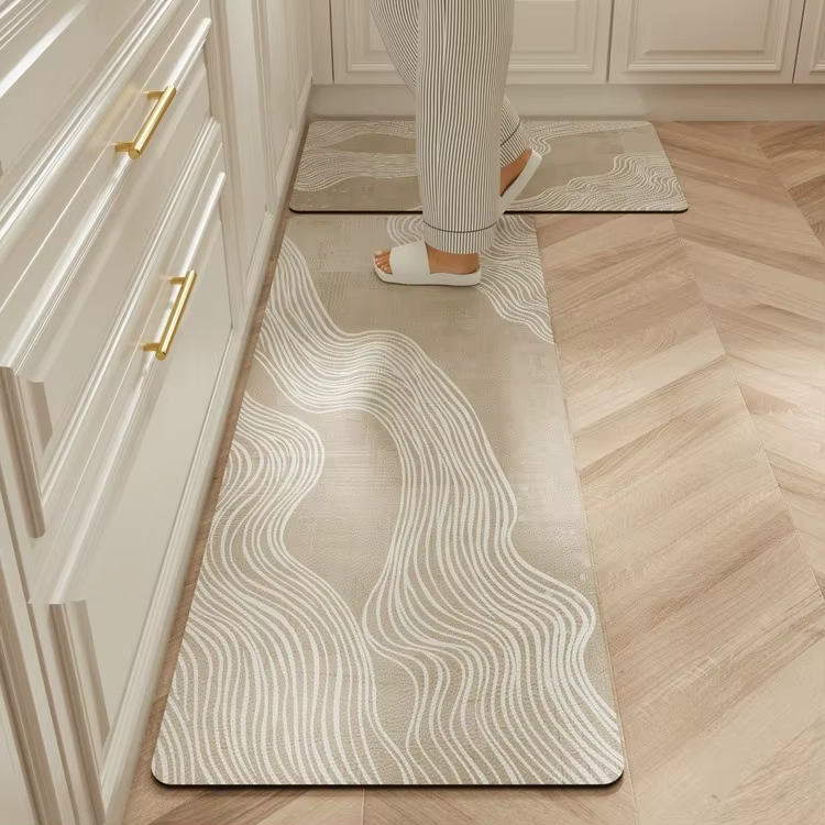 Tapis de sol imperméable pour cuisine