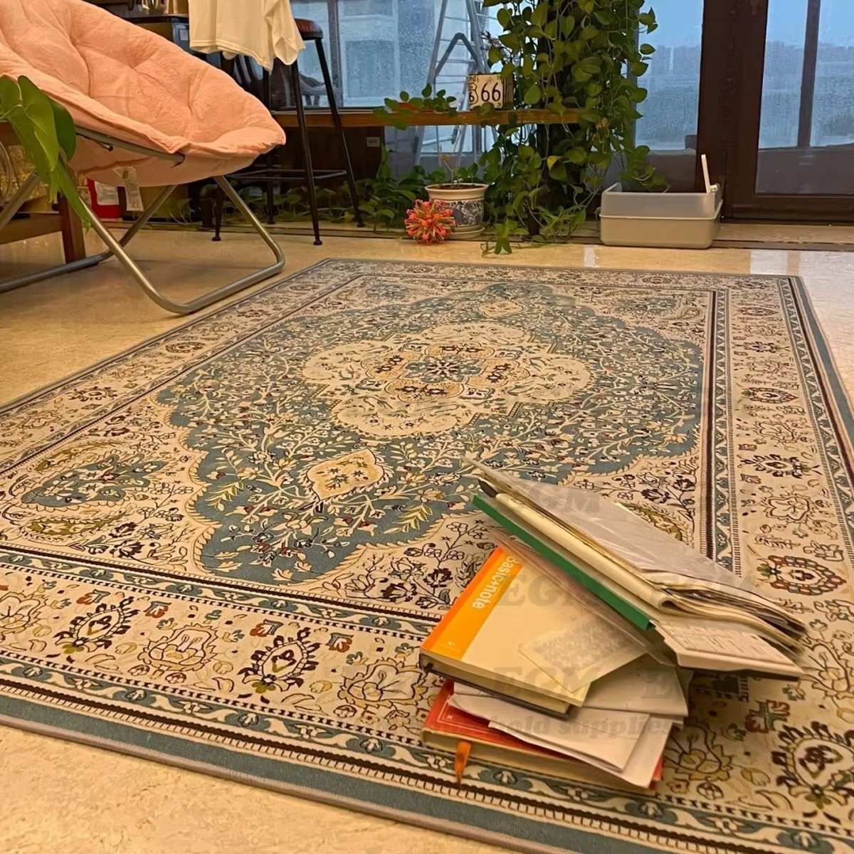 Tapis bohème de luxe pour la décoration de la maison