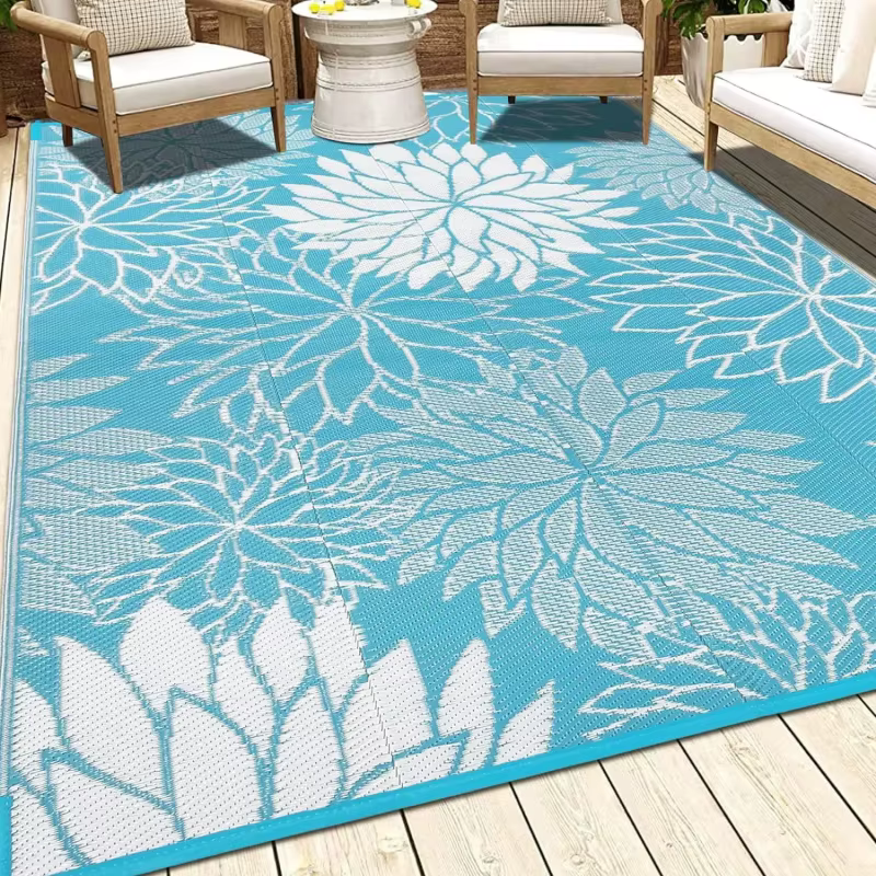 Tapis d'extérieur pliable VIKAMA pour camping-car