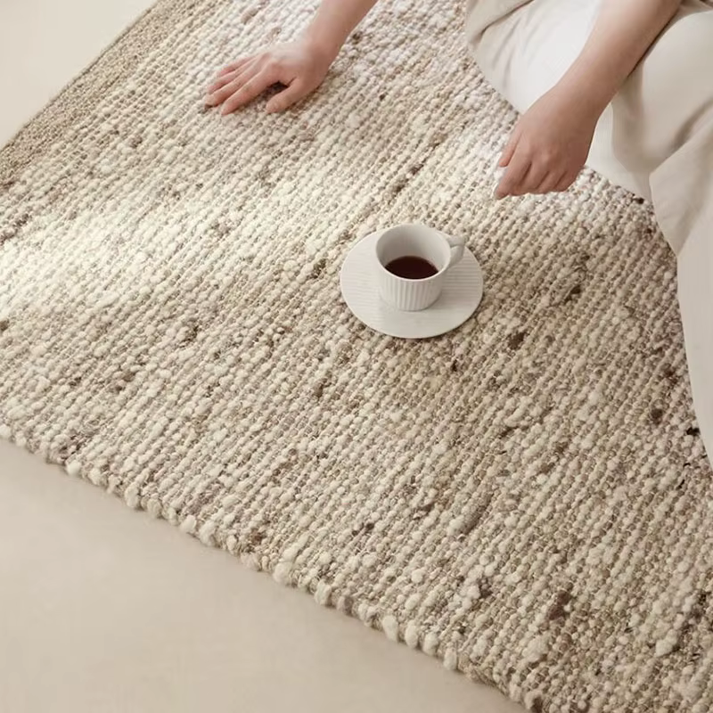 Tapis en laine tissé à la main pour salon