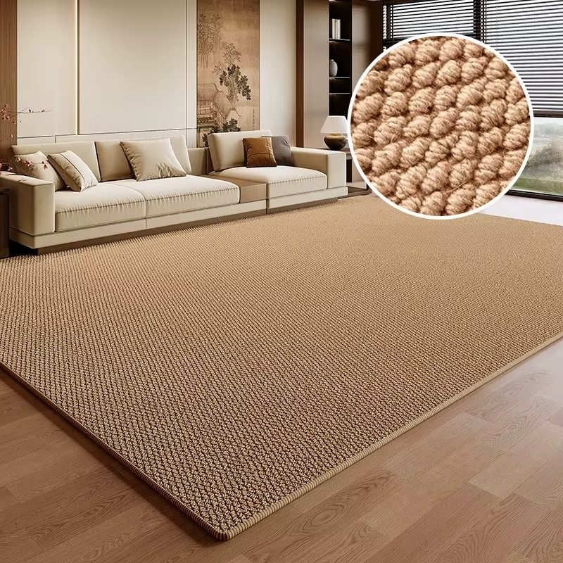 Tapis de salon en sisal japonais