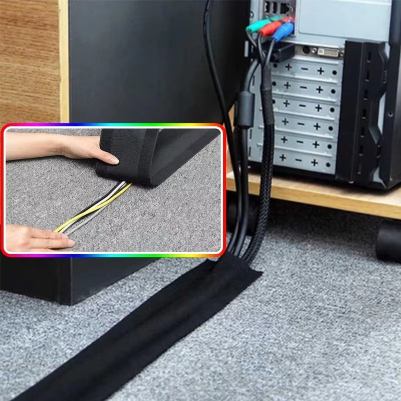 Manchon de câble de tapis pour la maison et le bureau
