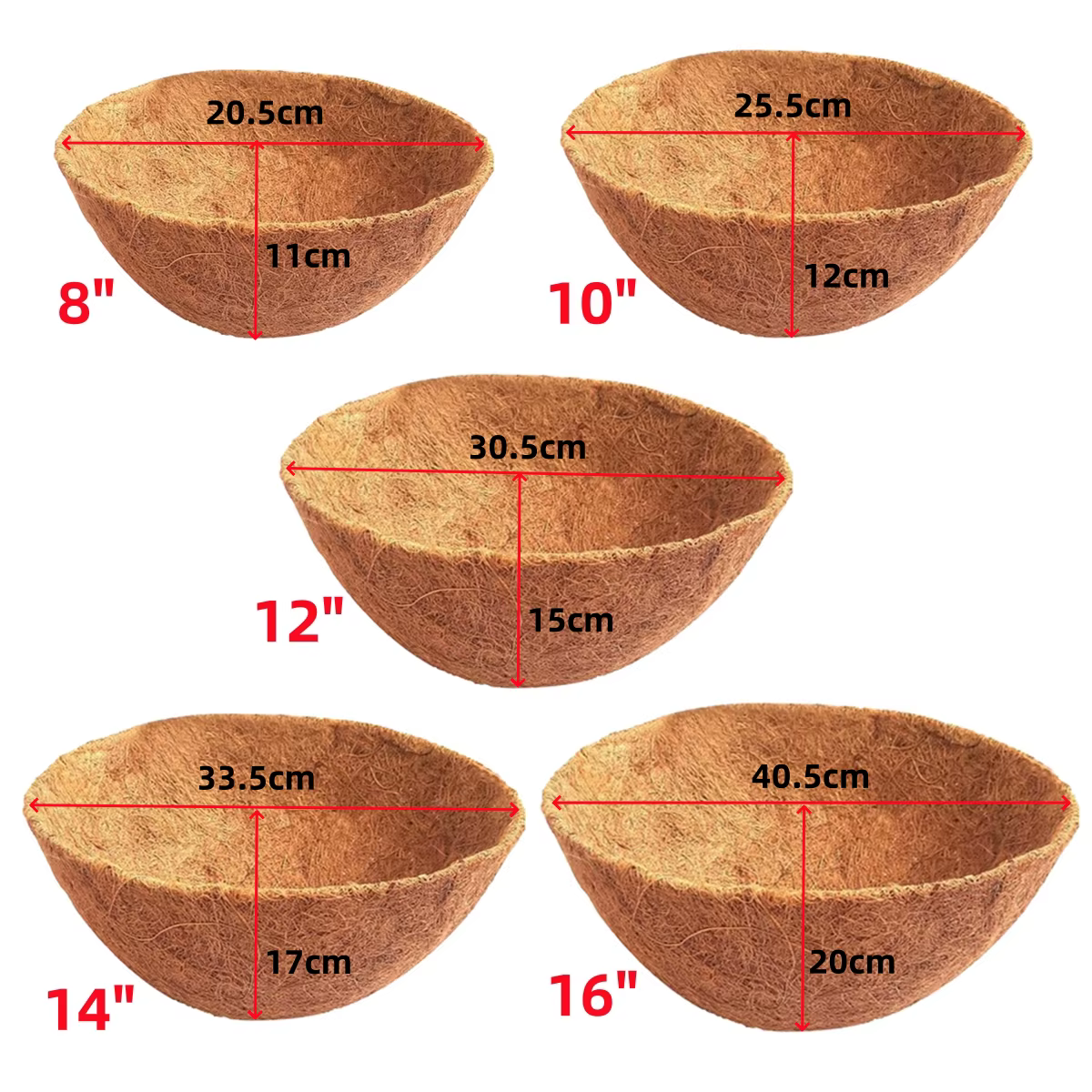 Tapis rond respirant en forme de palmier de coco