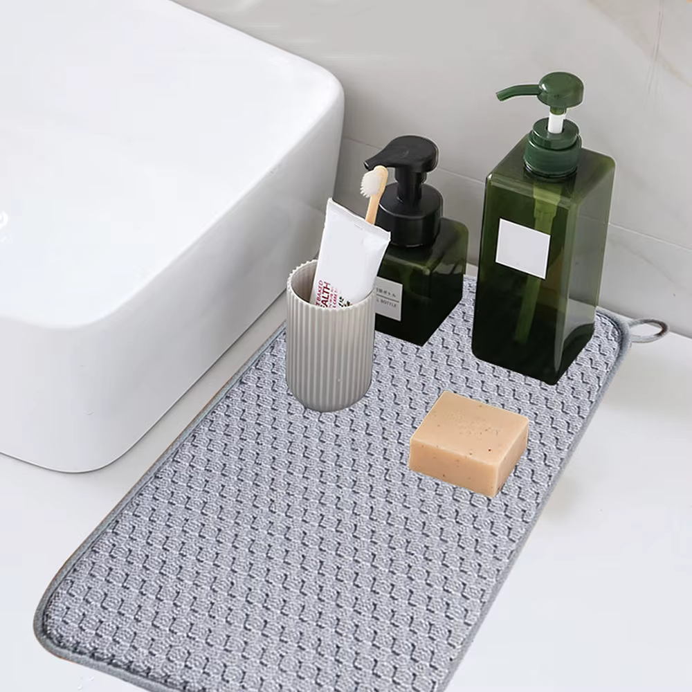 Tapis de séchage de la vaisselle de cuisine