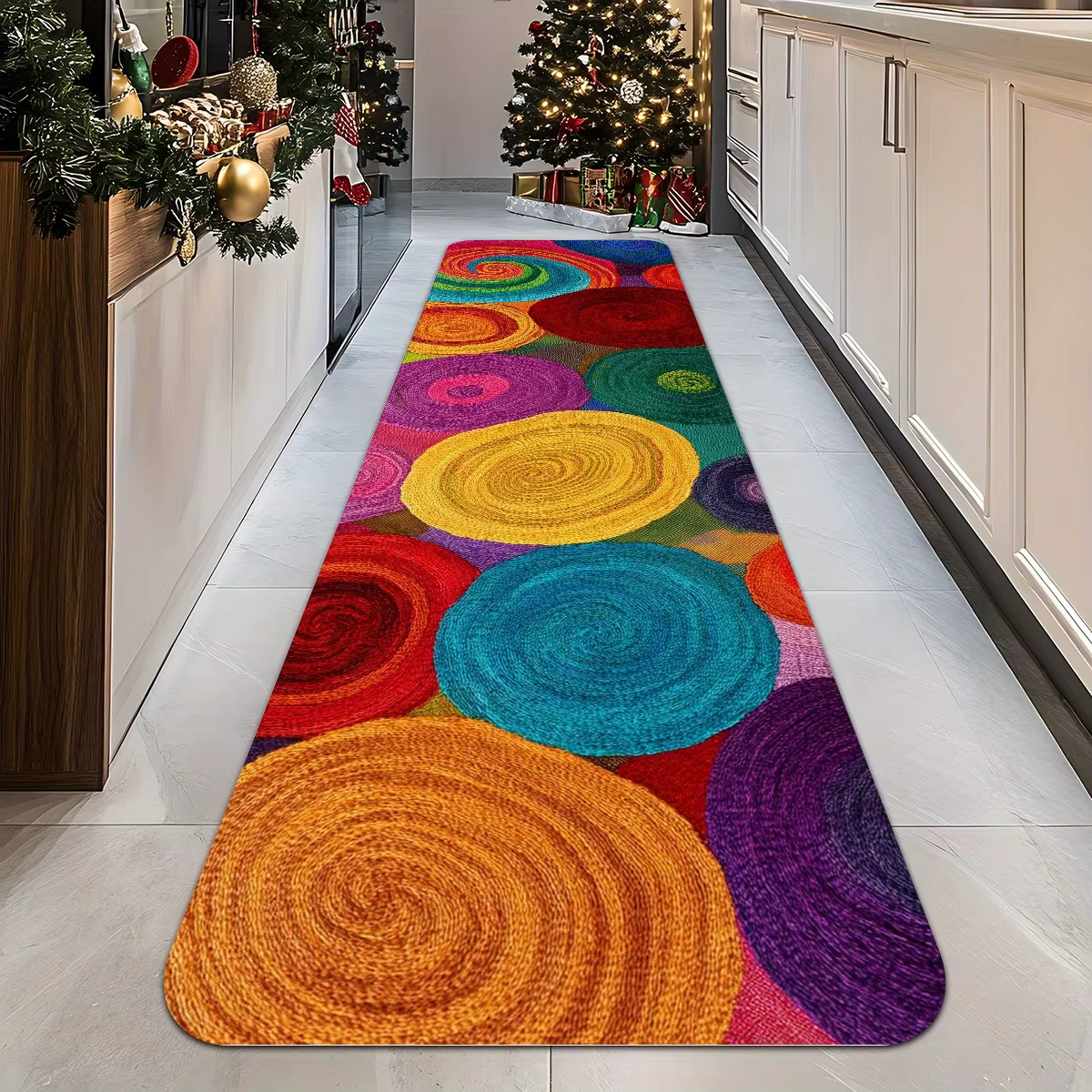 VIKAMA tapis coloré