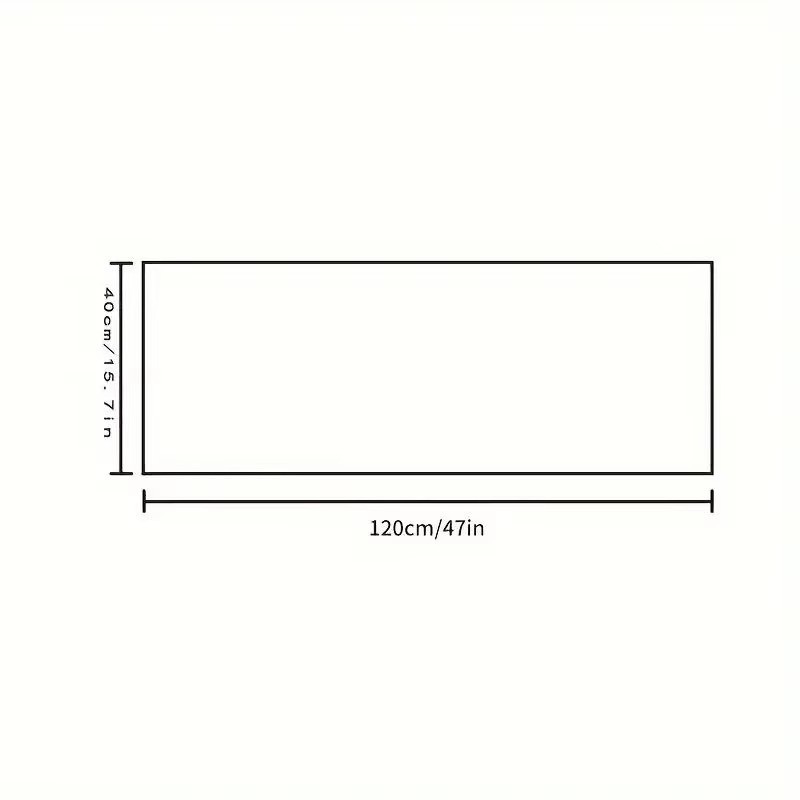 VIKAMA 40x120 cm dégradé Tie-Dye tapis salon chambre
