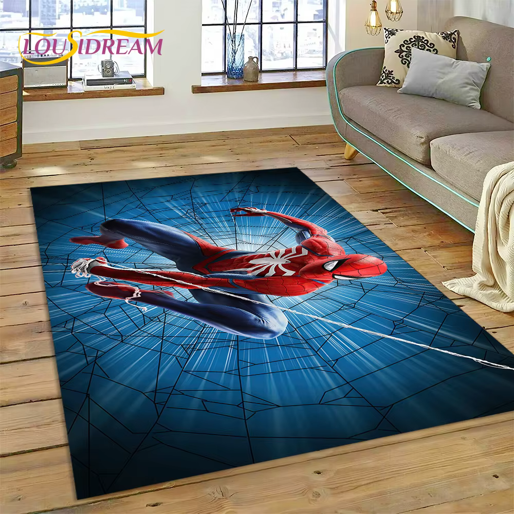 Tapis de dessin animé 3D S-Spider-Man