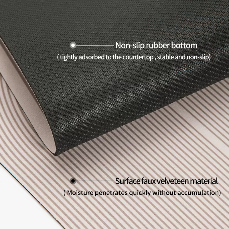 Tapis de Diatomite antidérapant