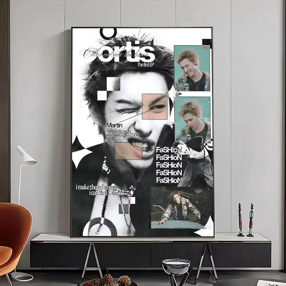 Affiche du groupe de garçons CORTIS, affiches haute définition, art mural pour le salon et la décoration de la maison.