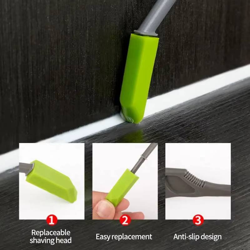Grattoir de mastic multi-angle, outil de remplissage de joints d'angle en plastique, grattoir de retrait de joints de carrelage, Kit de remplissage de joints de carrelage de sol de cuisine