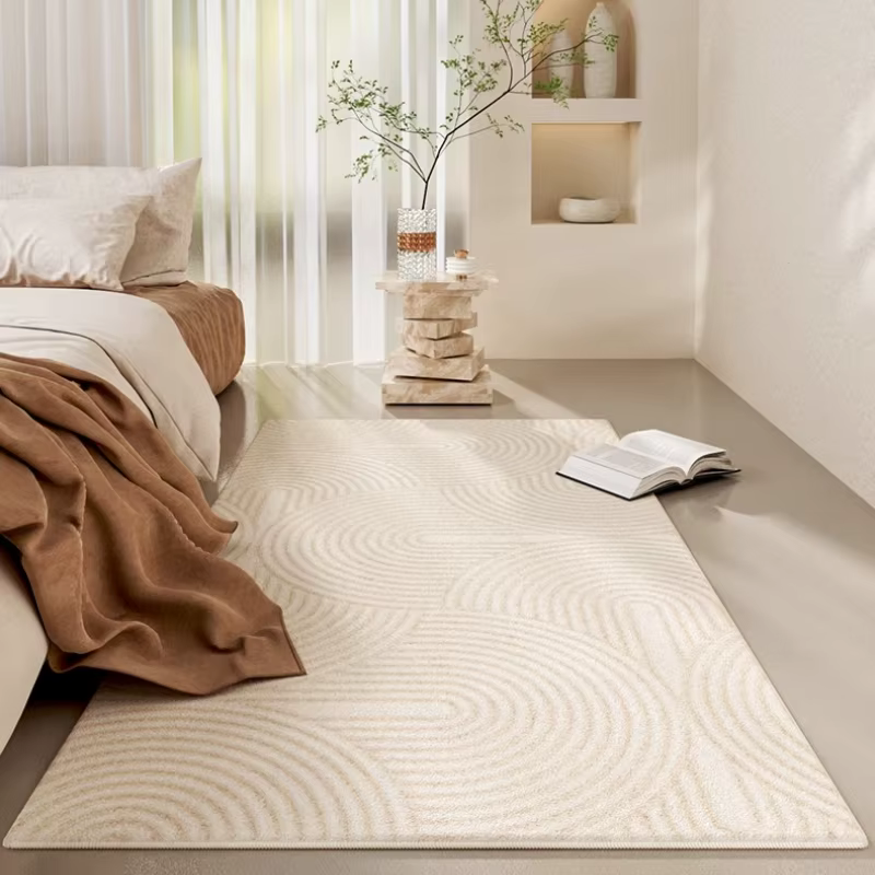 Tapis de sol de Style crème pour salon