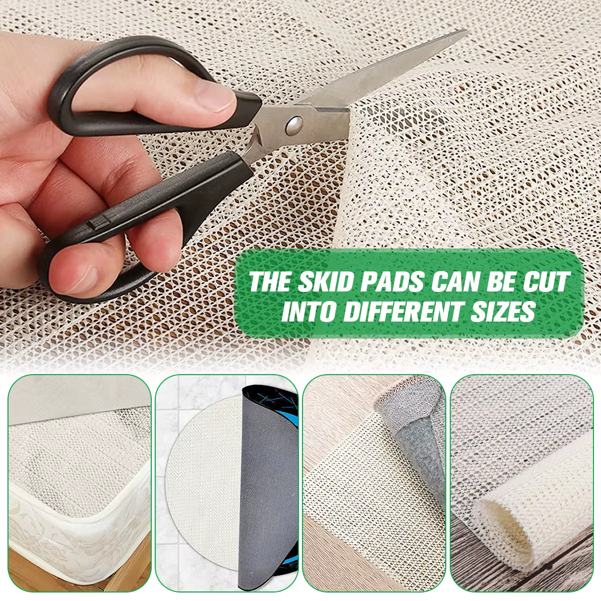 Sous-couche de tapis antidérapant en PVC