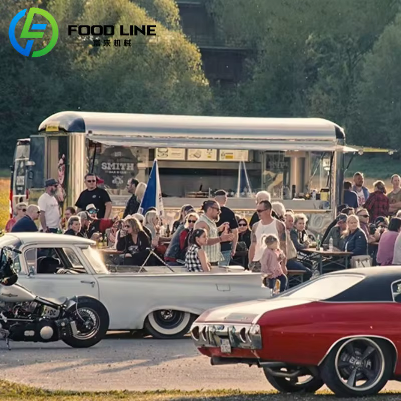 Usa cafés nourriture Van barbecue chariot de nourriture voiture Mobile crème glacée Pizza camion de nourriture remorque avec cuisine complète