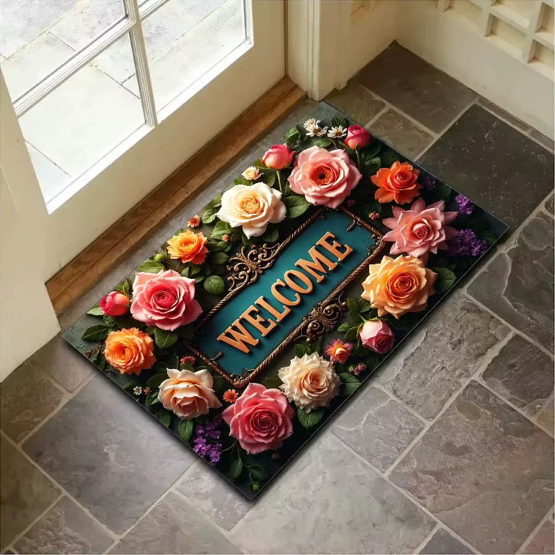 VIKAMA Tapis de sol rétro d'été
