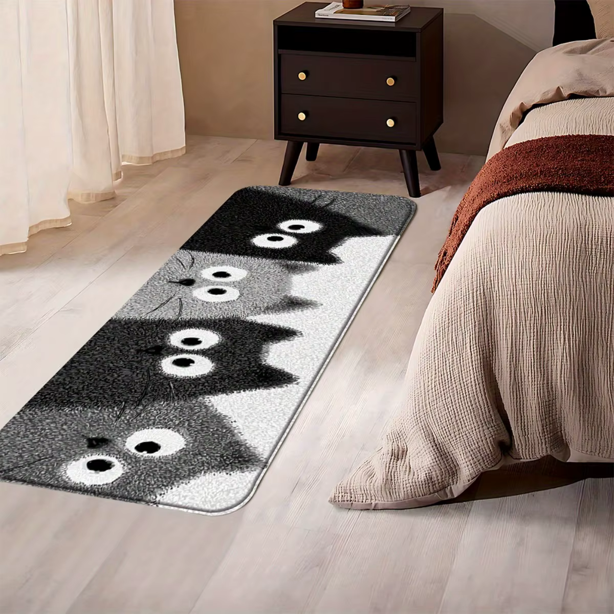 VIKAMA – tapis de bain chaton de dessin animé