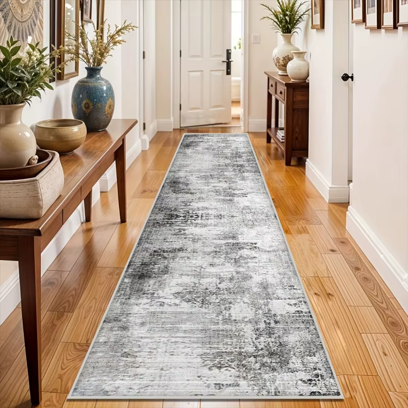 VIKAMA Tapis de luxe texturé dégradé
