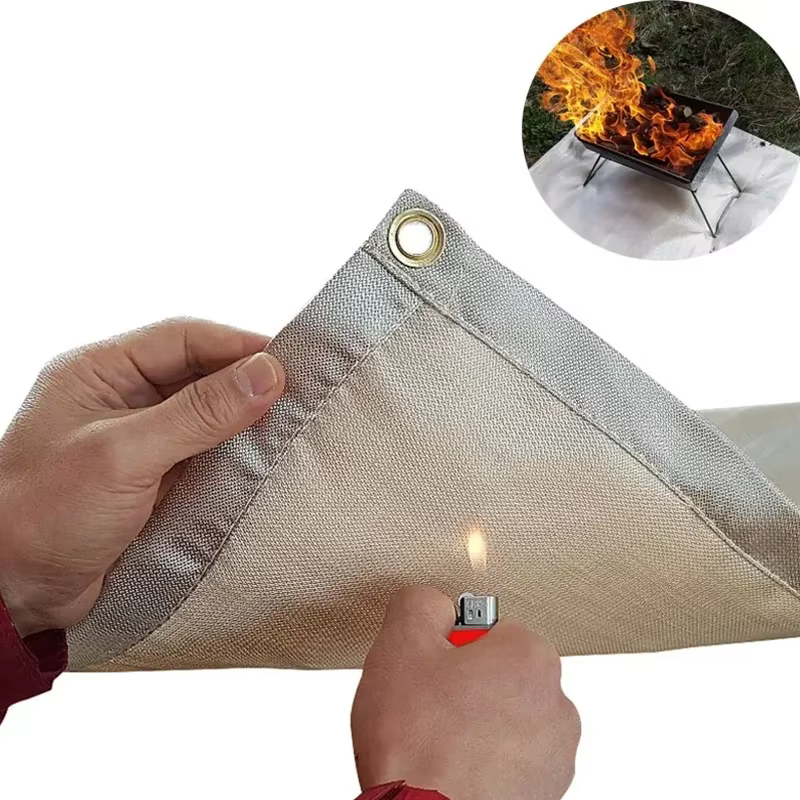 Tapis de Protection contre l'incendie pour Barbecue