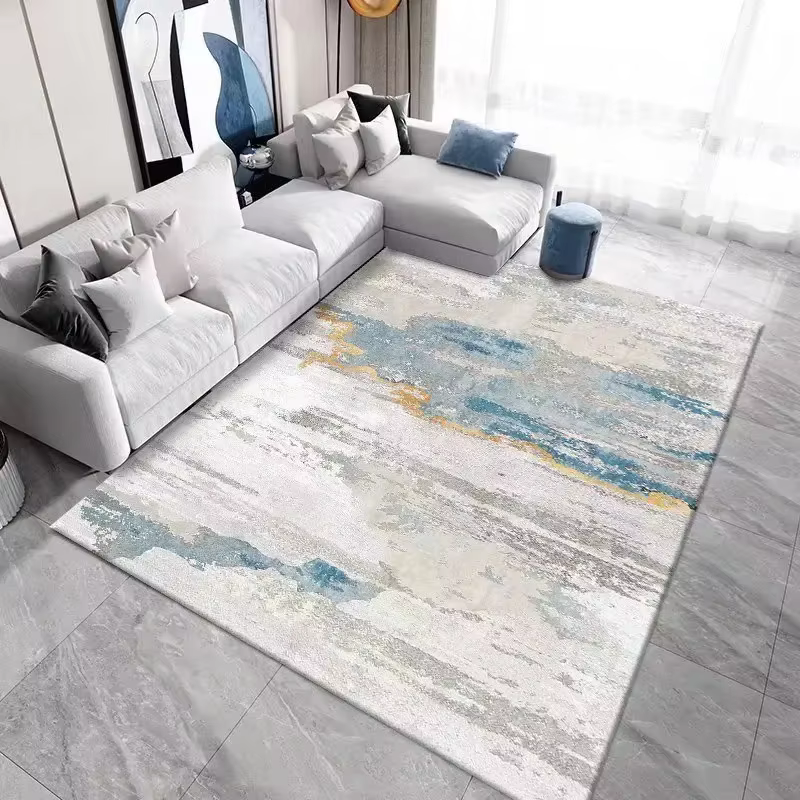 Tapis de luxe léger pour chambre à coucher
