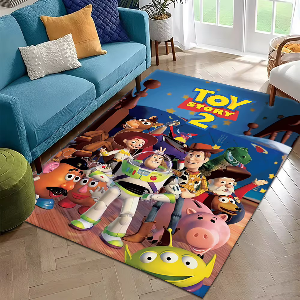 Tapis populaire de dessin animé T-Toy S-Story 3 pour chambre à coucher