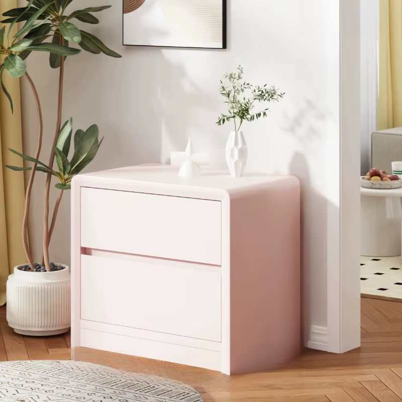 Meubles de salon, commodes et armoires en bois massif, style Dopamine, armoires mignonnes pour chambre, meubles originaux pour salles, meubles de style Mid-Century