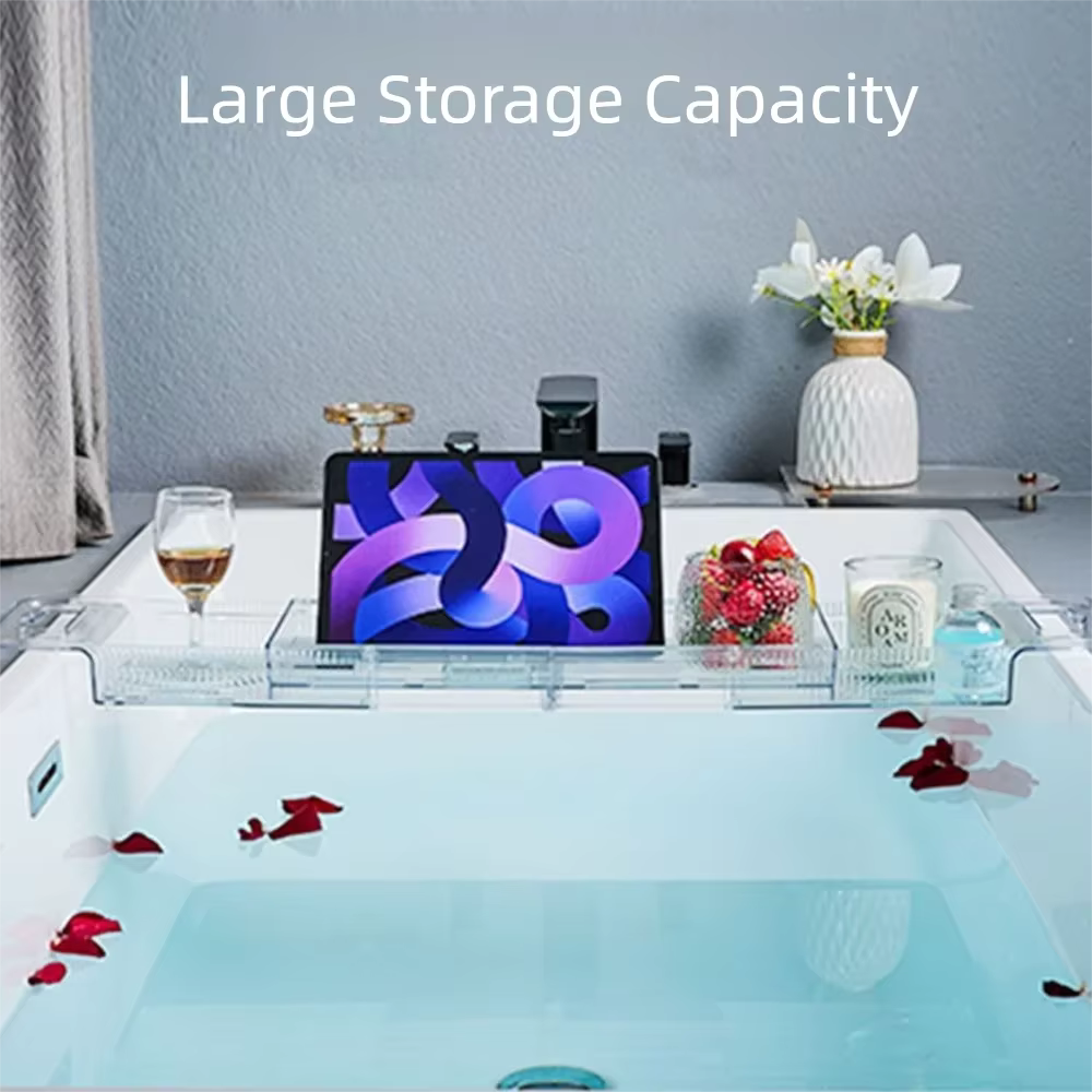 Plateau de baignoire extensible antidérapant