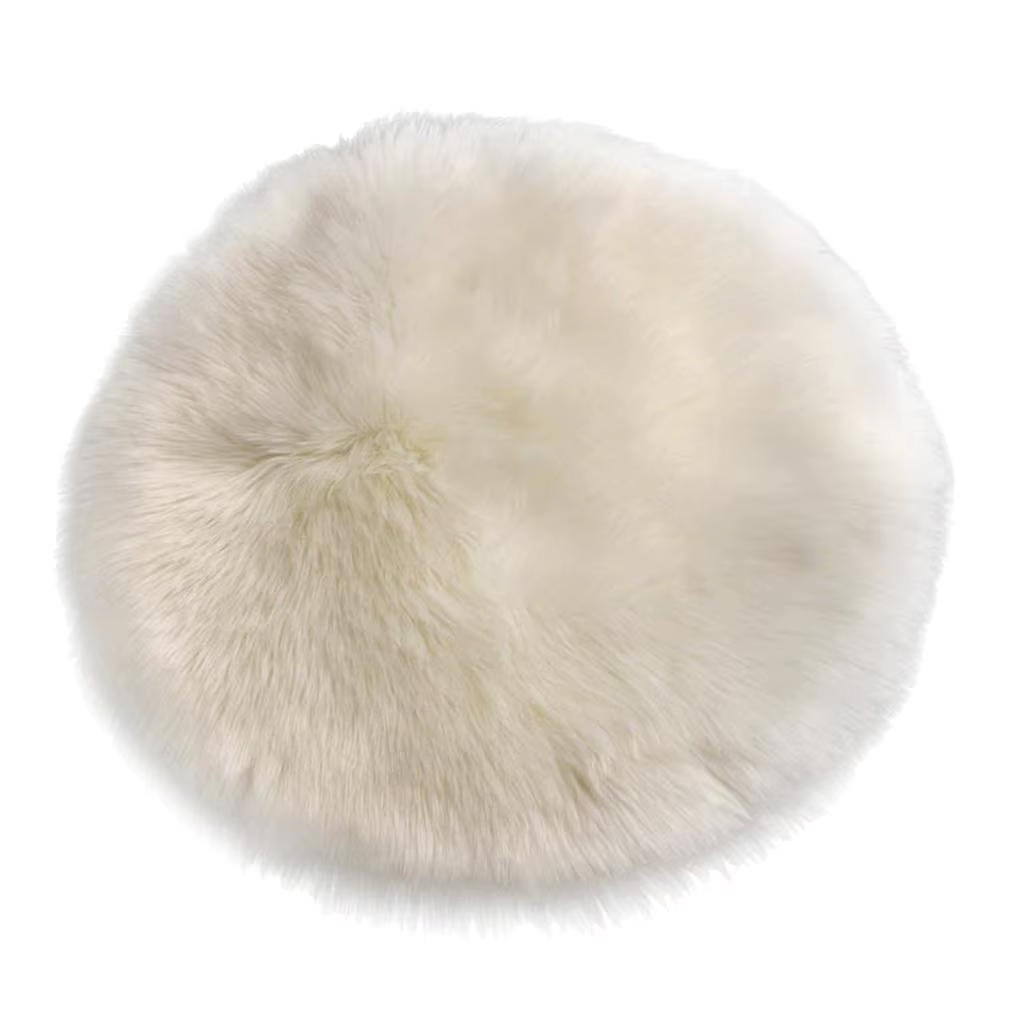 Fityle Fashion-Tapis en peau de mouton douce pour la décoration intérieure