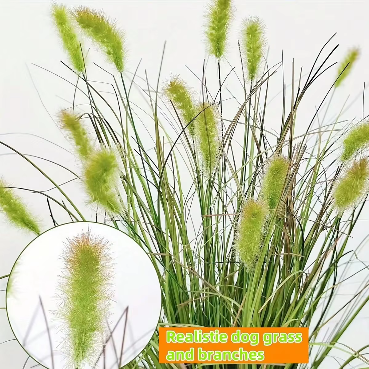 Herbe d'oignon artificielle réaliste
