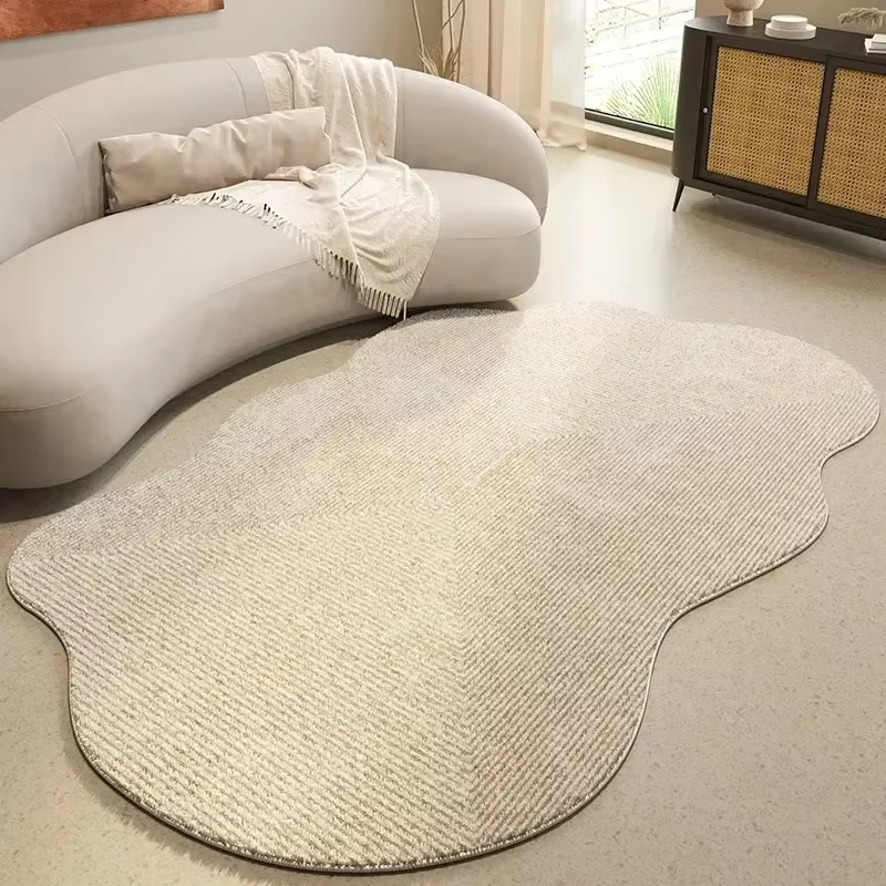 Tapis de salon irrégulier