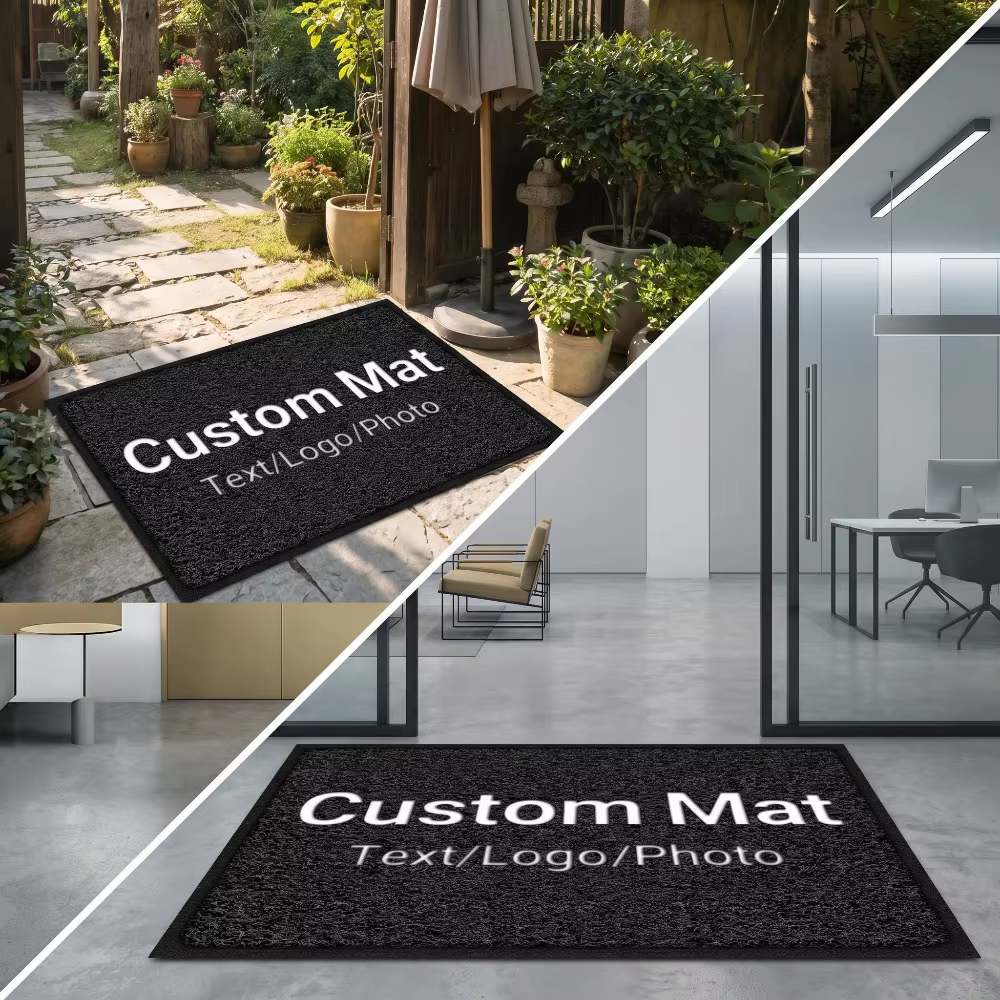 Tapis d'entrée personnalisé pour entreprise