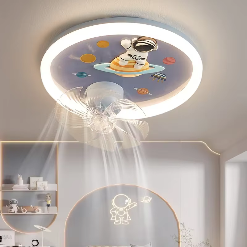 Plafonnier au design de dessin animé créatif pour enfants, lampe d'astronome pour chambre d'enfant, vêtements de chambre d'enfant, garçons et filles