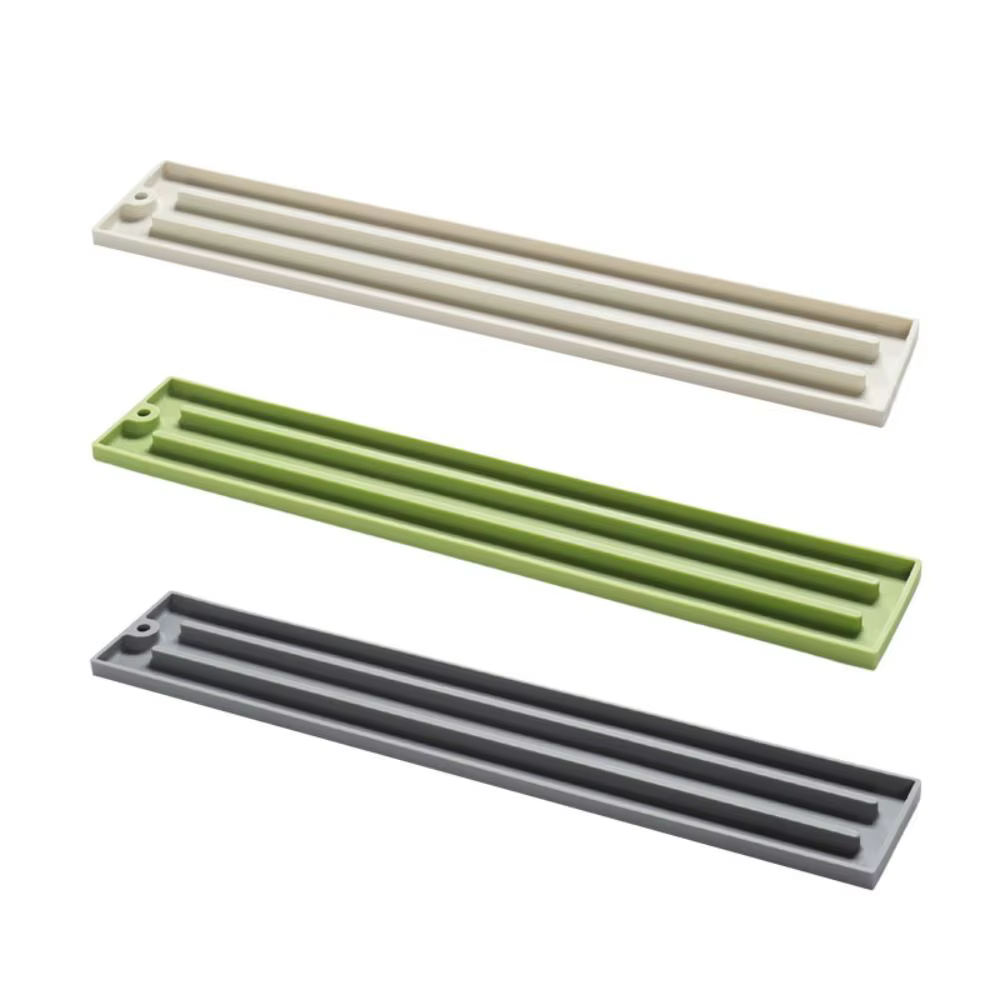 Tapis de protection multifonctionnel pour comptoir de cuisine, support pour couvercles de casseroles, tapis anti-éclaboussures, tapis de drainage antidérapant pour robinet d'évier