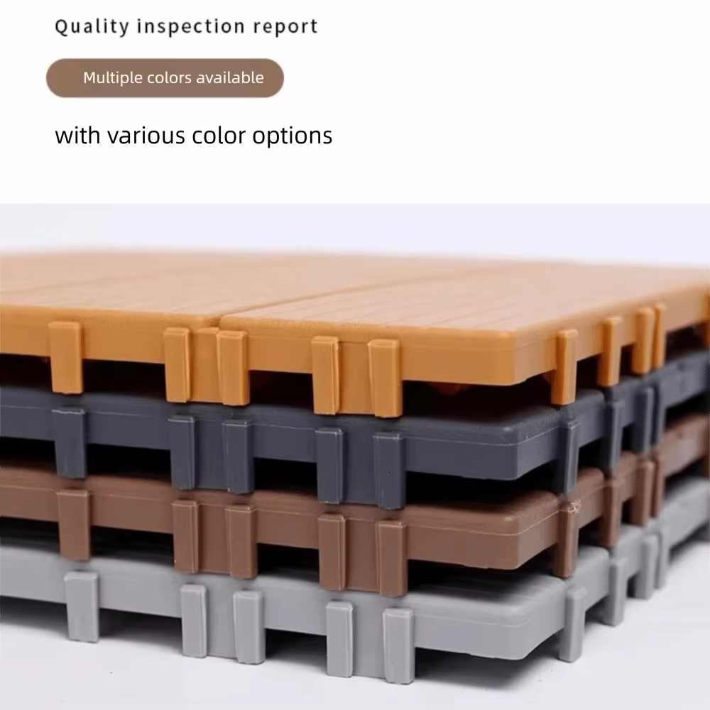 Revêtement de sol pour balcon anti-moisissure et anti-corrosion