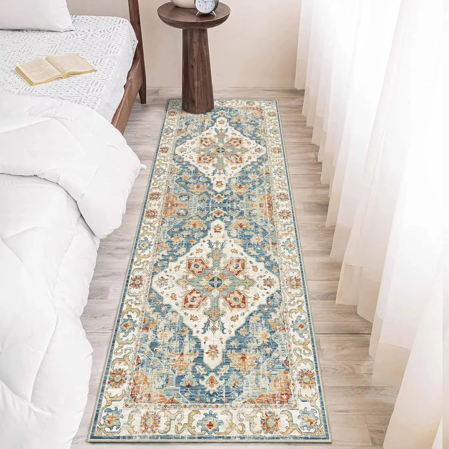 VIKAMA Tapis bohème vintage