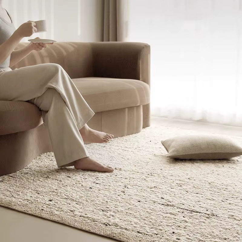 Tapis en laine tissé à la main pour salon