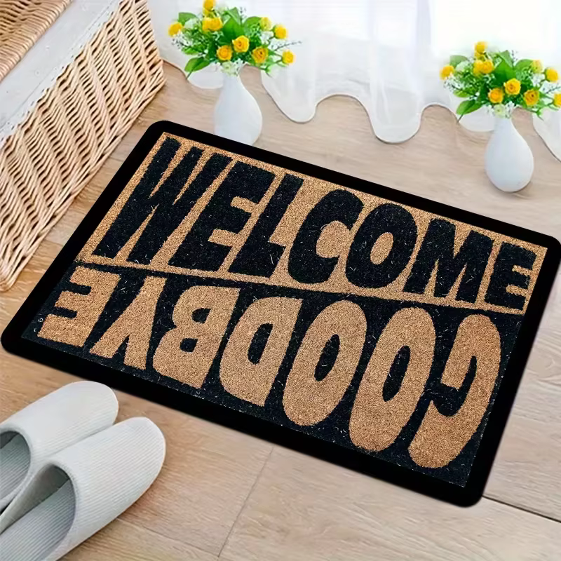 WELCOME GOODBYE – tapis de bienvenue amusant