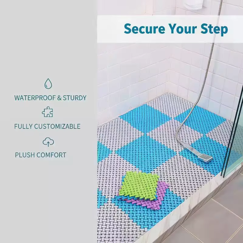 Tapis antidérapant pour salle de bain