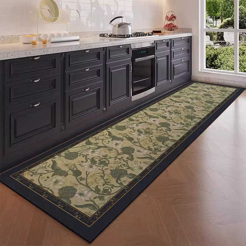 Tapis de cuisine long en PVC