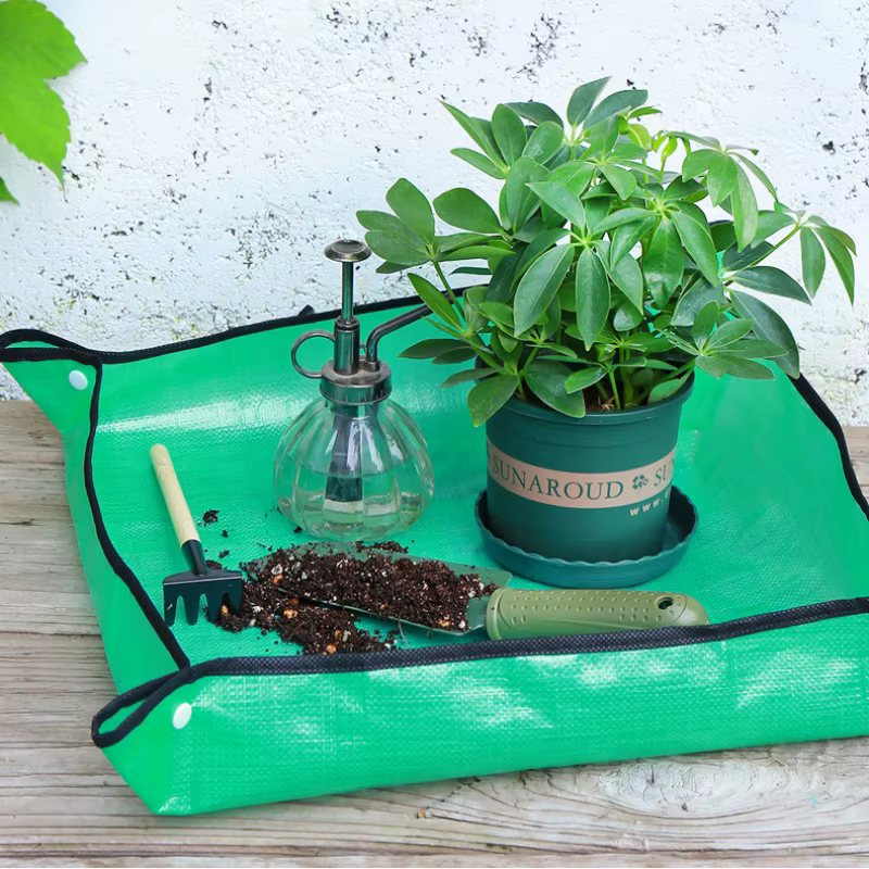 Tapis de plantation pliable pour plantes de jardinage