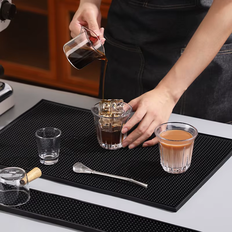 Tapis de Bar en caoutchouc pour café