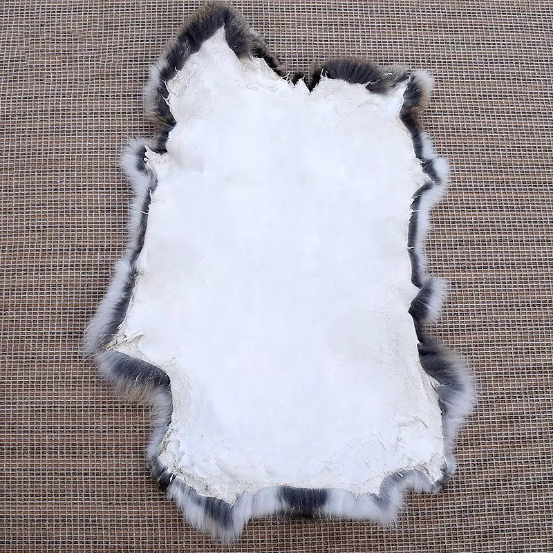 Tapis Irrégulier en Fausse Fourrure Super Doux et Moelleux pour Siège de Chaise, Couvertures Shaggy pour Salon et Chambre à Coucher, Bricolage, Couture de Sac à Main, Artisanat
