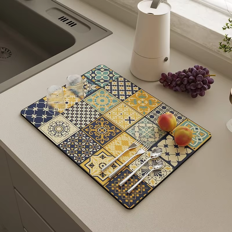 Tapis Cuisine Égouttoir